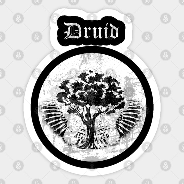 Druid - Class Sticker by lucafon18